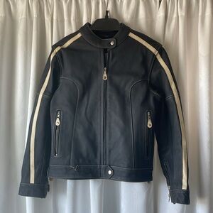 Leather Suzuki Boulevard coat